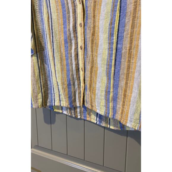 DREW Beverly Linen Striped Top - Picture 5 of 7